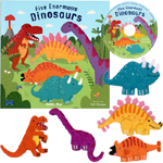 Five Enormous Dinosaurs Storytelling Board Book Set